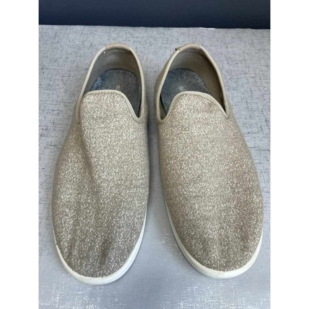 Allbirds Men's 12 M‎ Beige Wool Lounger Slip On Shoes Casual Loafers